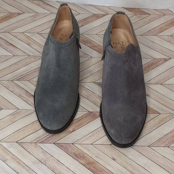 Naturalizer Zarie Ankle Booties Women's Size 6.5M, Gray - Picture 2 of 6